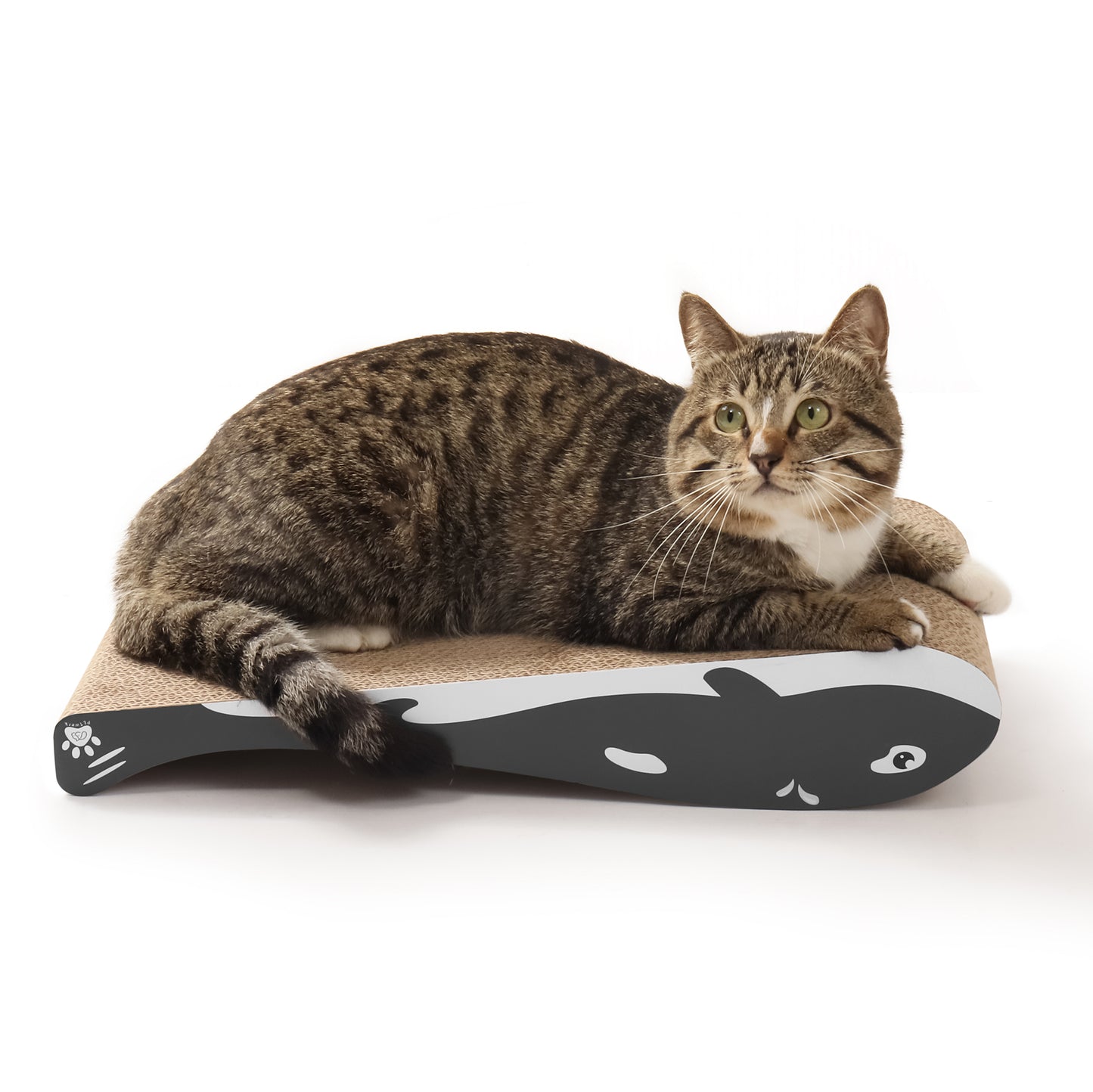 PETWERK® Katzenkratzbrett Wally | Katzenkratzpappe| Katzenkratzmöbel | Katzenflegeartikel